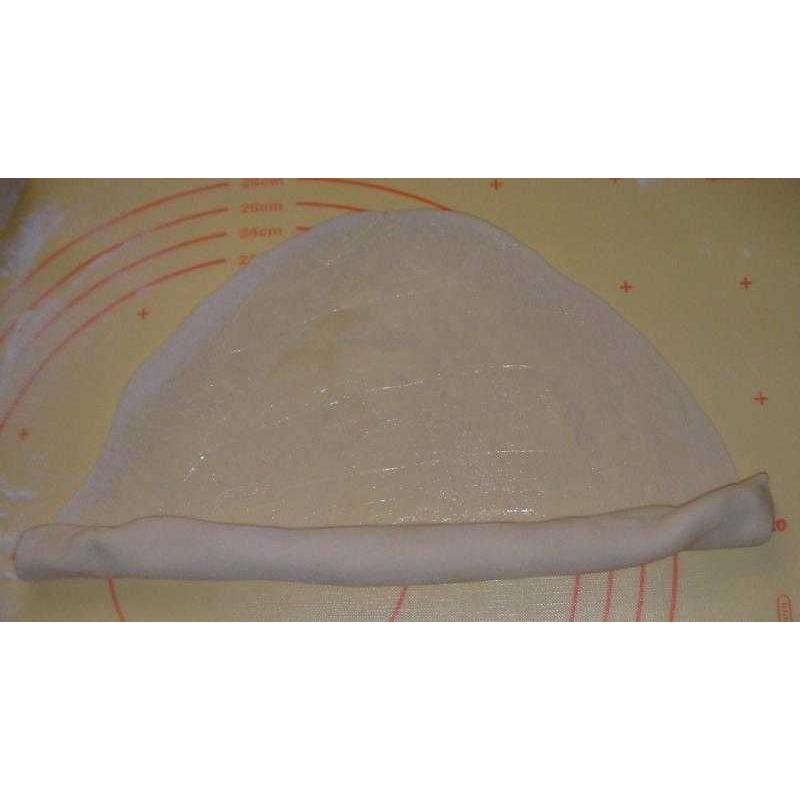 Жареные пирожки-уголки Жареные пирожки-уголки