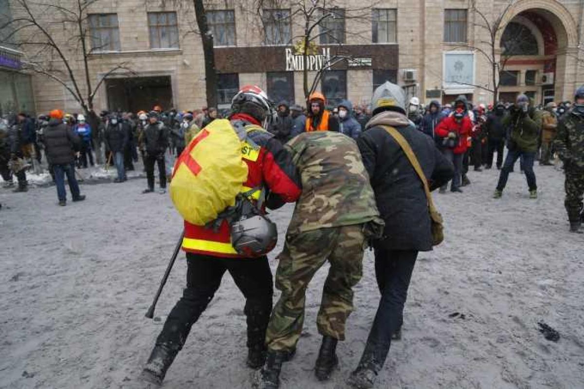 Растет число жертв беспорядков в Киеве Растет число жертв беспорядков в Киеве