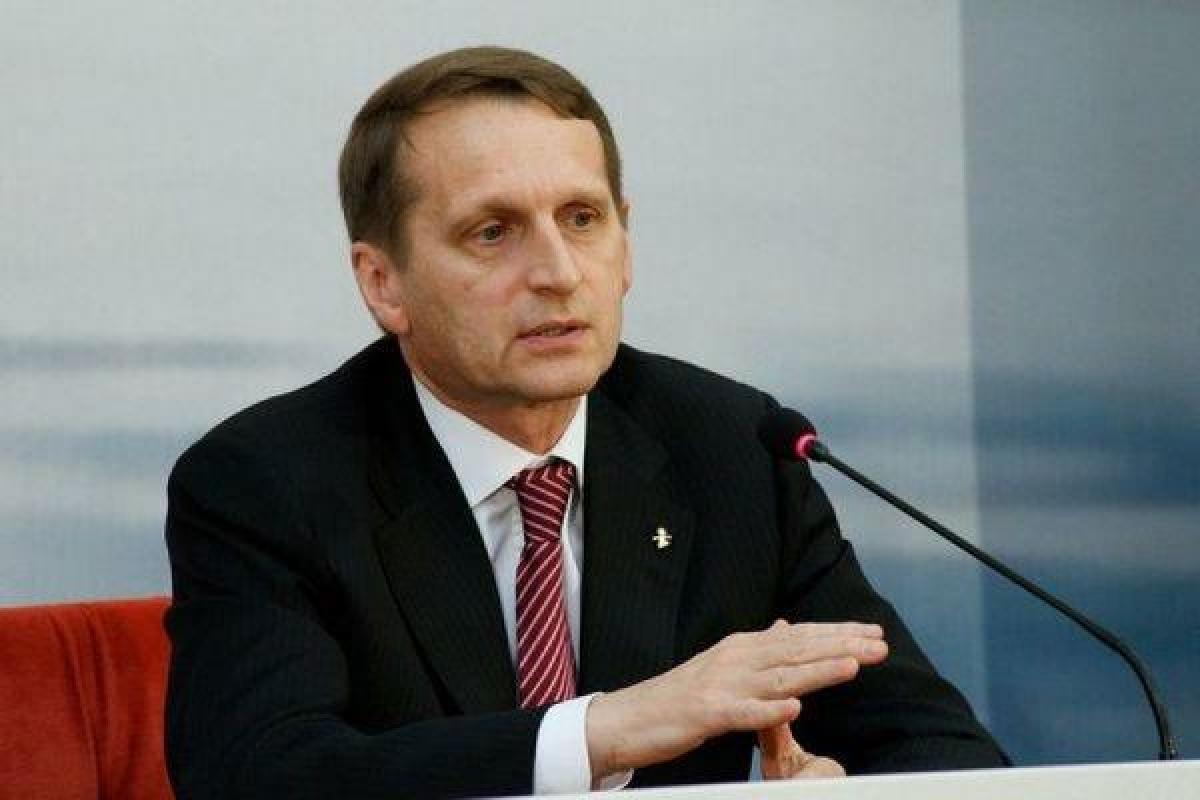 Жители Крыма видят свое будущее только в составе России - С.Нарышкин Жители Крыма видят свое будущее только в составе России - С.Нарышкин
