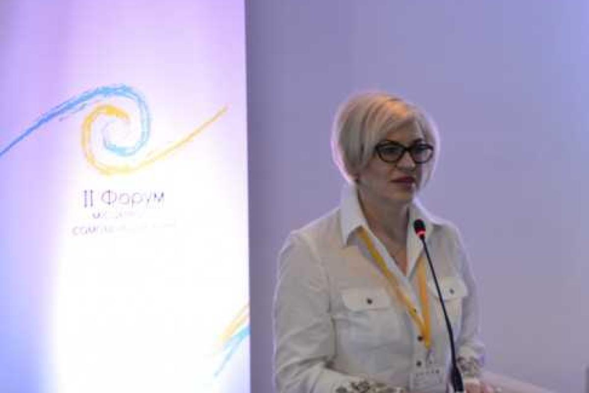 Украина должна быть страной не отдельных регионов, а Соборной страной общин - Ирина Сех Украина должна быть страной не отдельных регионов, а Соборной страной общин - Ирина Сех