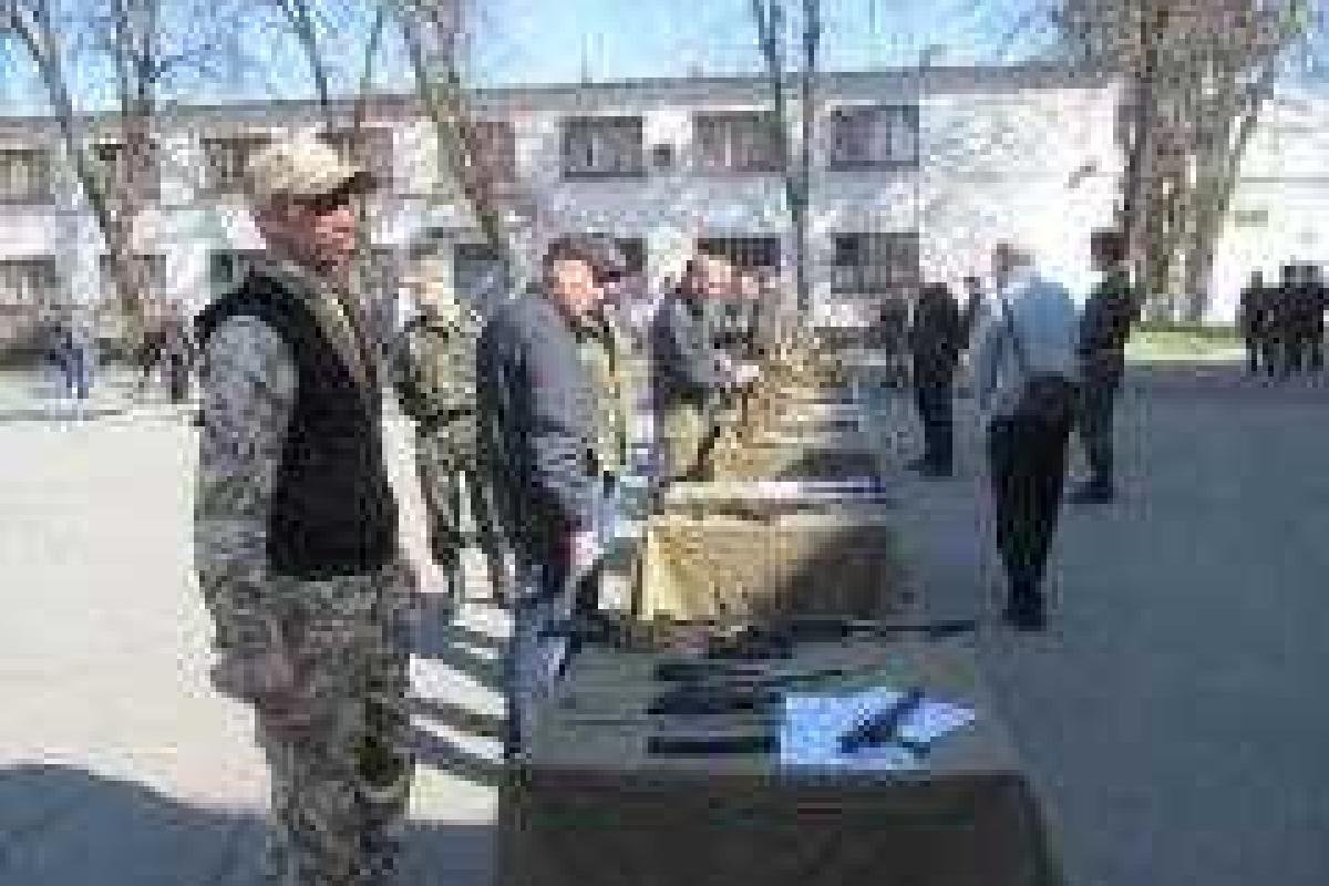 Жители Полтавщины изъявили желание защищать Украину Жители Полтавщины изъявили желание защищать Украину
