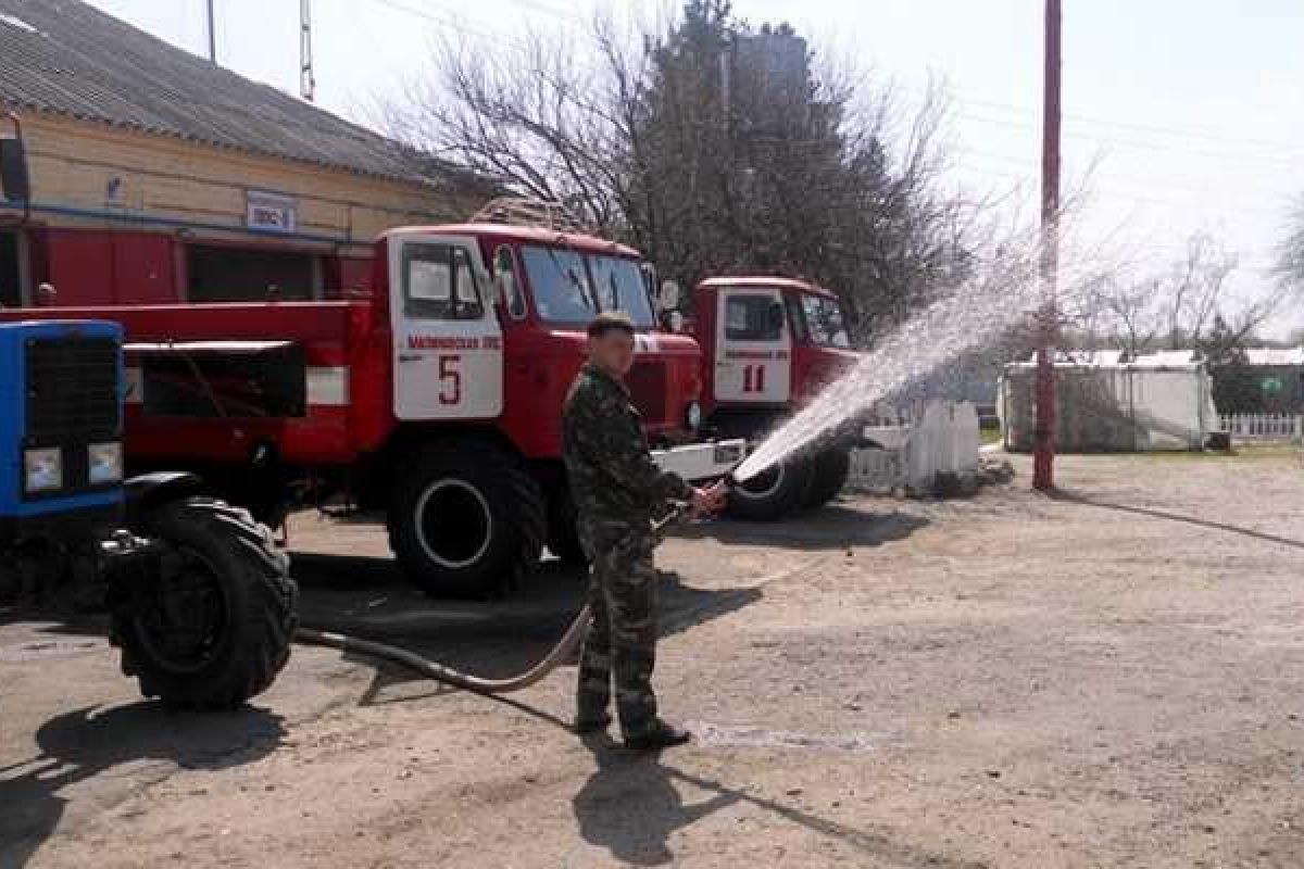 Готовность лесохозяйств к пожароопасному периоду проверяют спасатели на Луганщине
