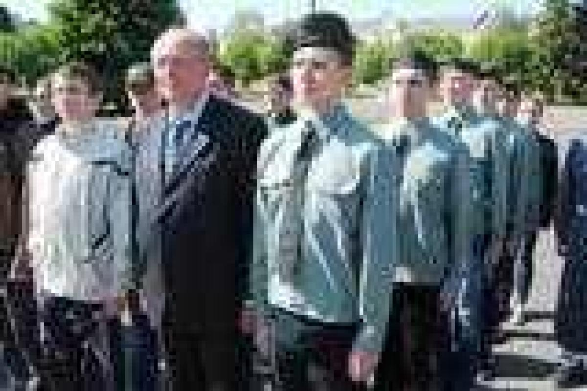 Ровенские школьники готовятся к защите Отечества