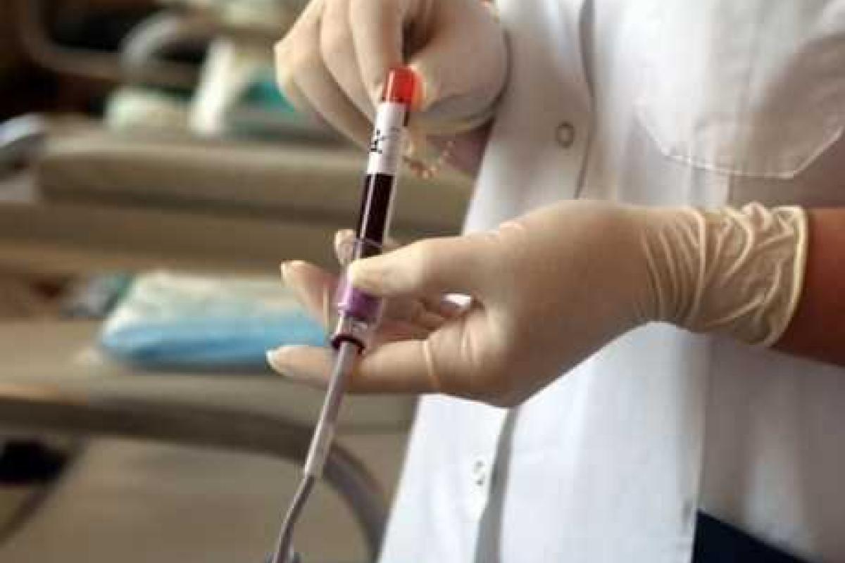 Бойцы батальона "Киев-1" сдали кровь для собратьев с востока Украины