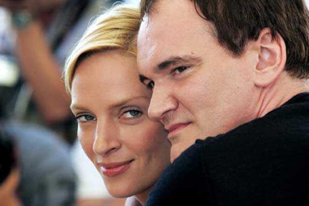 Развиваются романтические отношения Квентина Тарантино и Умы Турман 