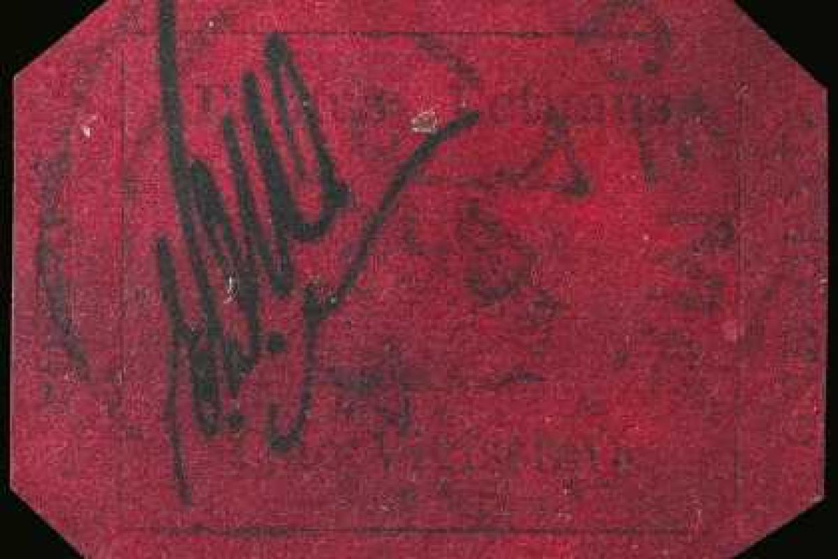 Анонимный покупатель "выбросил" на аукционе 9,5 млн долларов за почтовую марку Анонимный покупатель "выбросил" на аукционе 9,5 млн долларов за почтовую марку