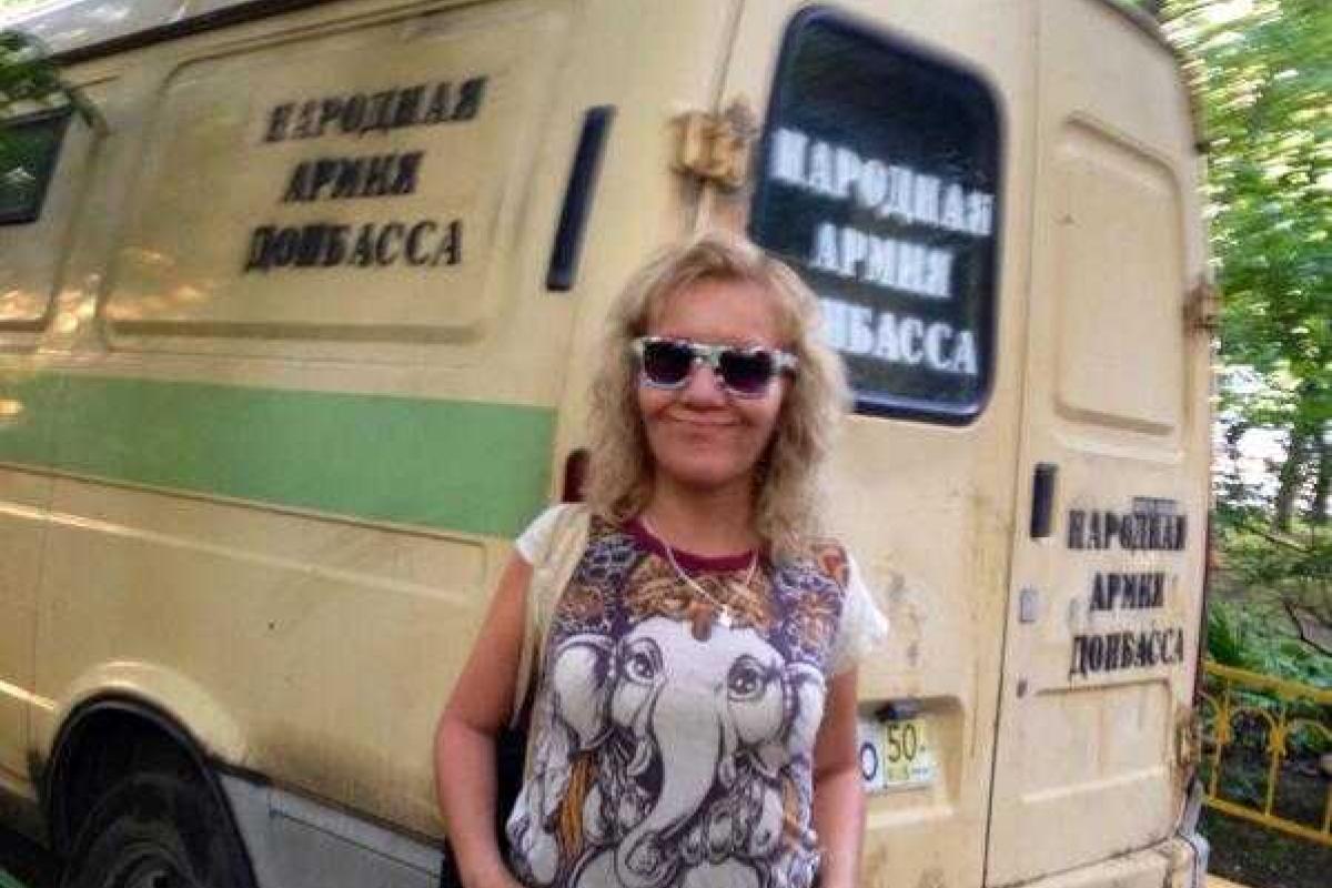 В центре Москвы представитель "Народной армии Донбасса" материл "приспешников Коломойского"