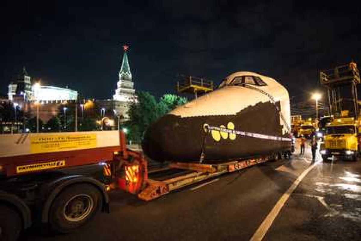 "Буран" переехал на ВДНХ