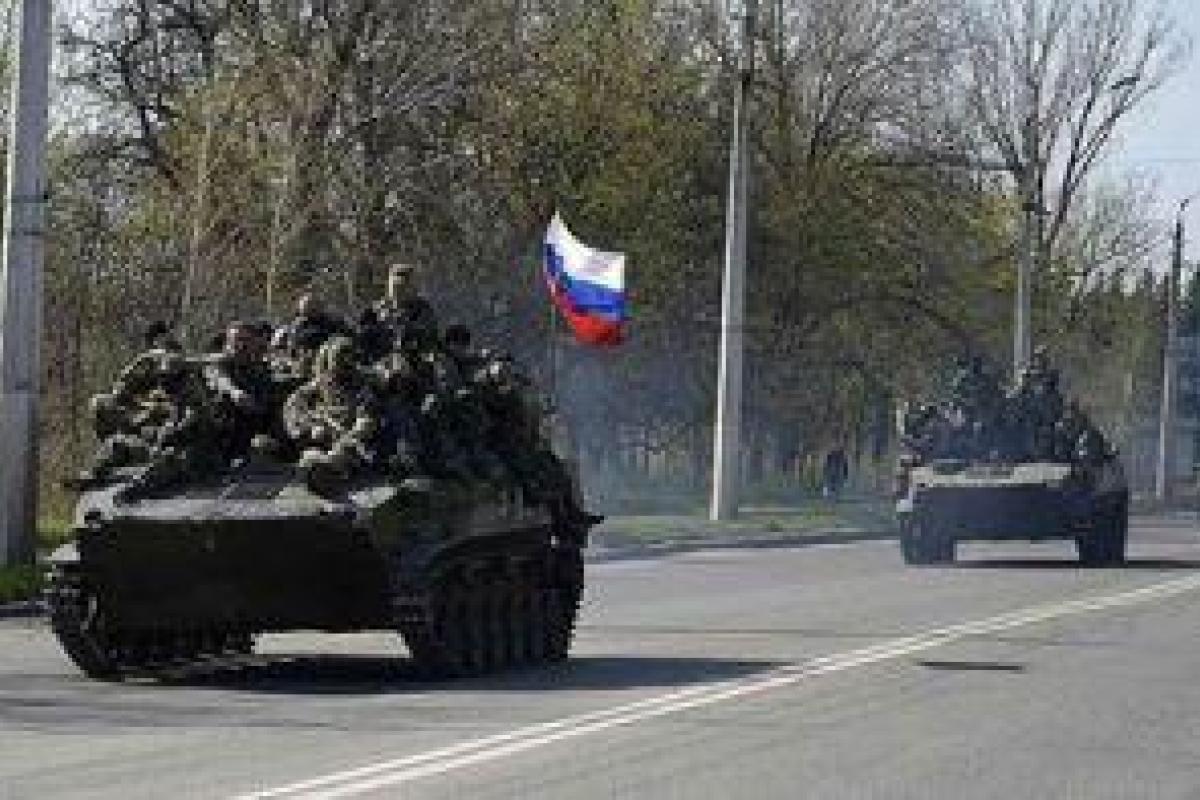 На Луганщину зашла новая партия российской военной техники