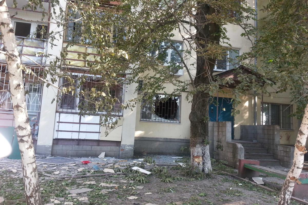 Ночью был обстрелян поселок Тельмана на Луганщине Ночью был обстрелян поселок Тельмана на Луганщине