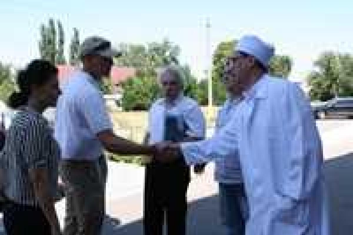 Военные медики из Королевства Нидерландов побывали в Изюмской ЦГБ Военные медики из Королевства Нидерландов побывали в Изюмской ЦГБ