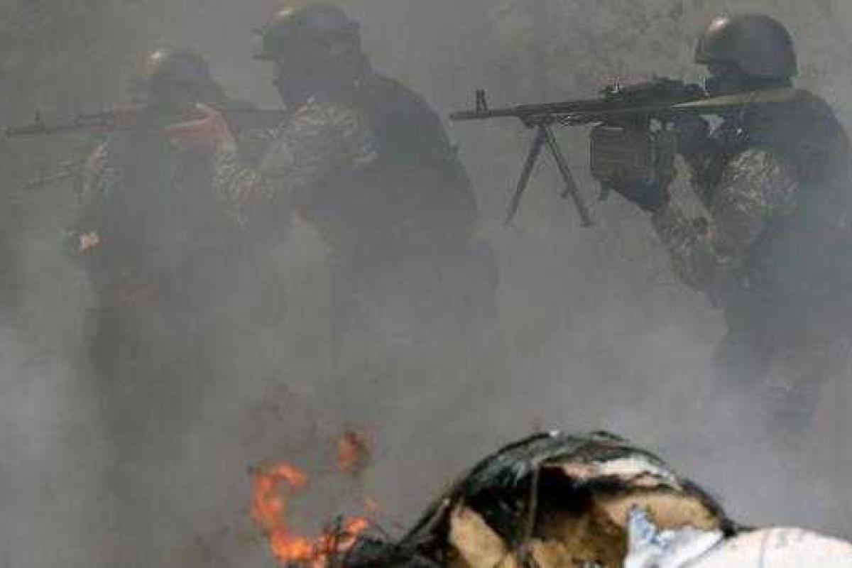 Массированная атака боевиков была отбита в Попасной Массированная атака боевиков была отбита в Попасной