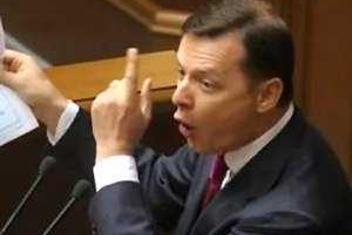 Ляшко физически пострадал от "олигархической и сепаратистской заразы" Ляшко физически пострадал от "олигархической и сепаратистской заразы"