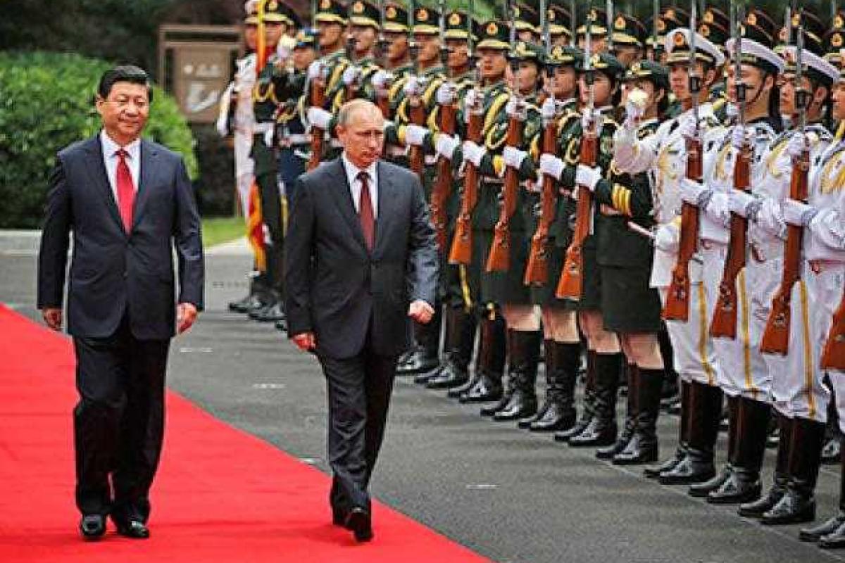 Россия участвует в масштабных международных военных учениях