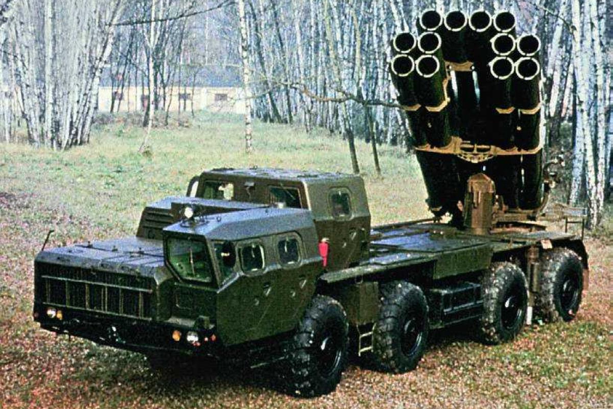 Разрушительный и психологический эффект системы "Смерч"