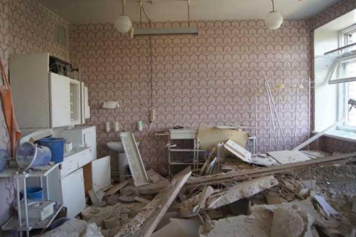 Луганск: помощь при разрушении жилья Луганск: помощь при разрушении жилья