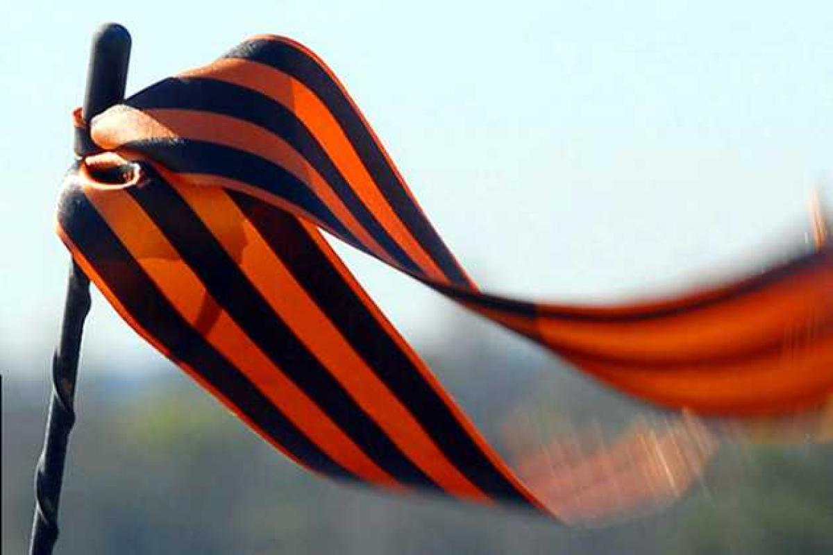 Белорусский "Молодой фронт" борется с георгиевскими лентами