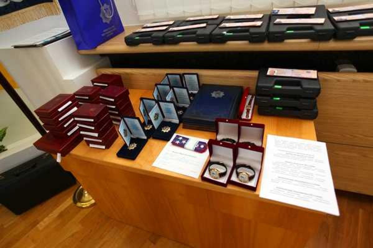 Лучшие гвардейцы получили награды из рук министра МВД Украины 