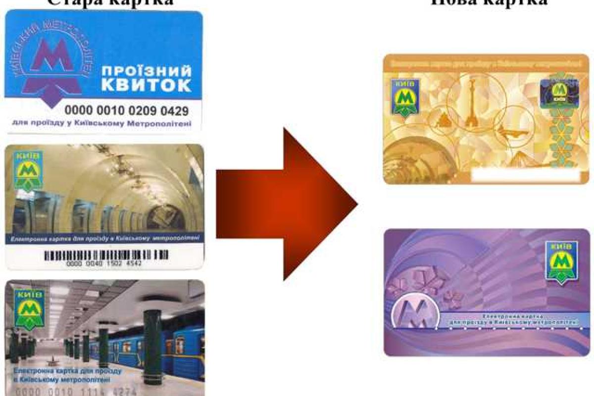 Киевский метрополитен осуществляет обмен бесконтактных карт Киевский метрополитен осуществляет обмен бесконтактных карт
