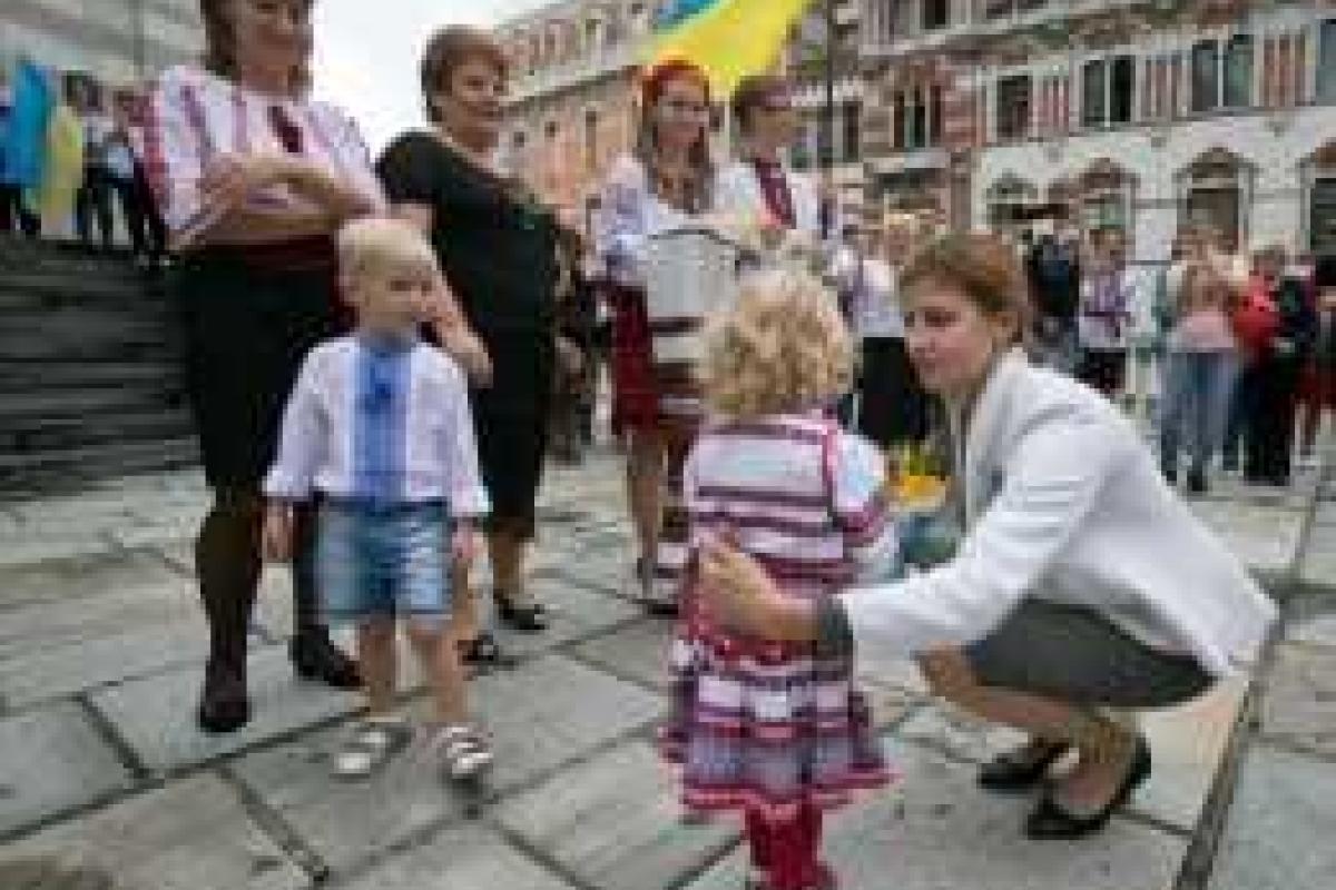 Марина Порошенко встретилась с украинской общиной Генуи