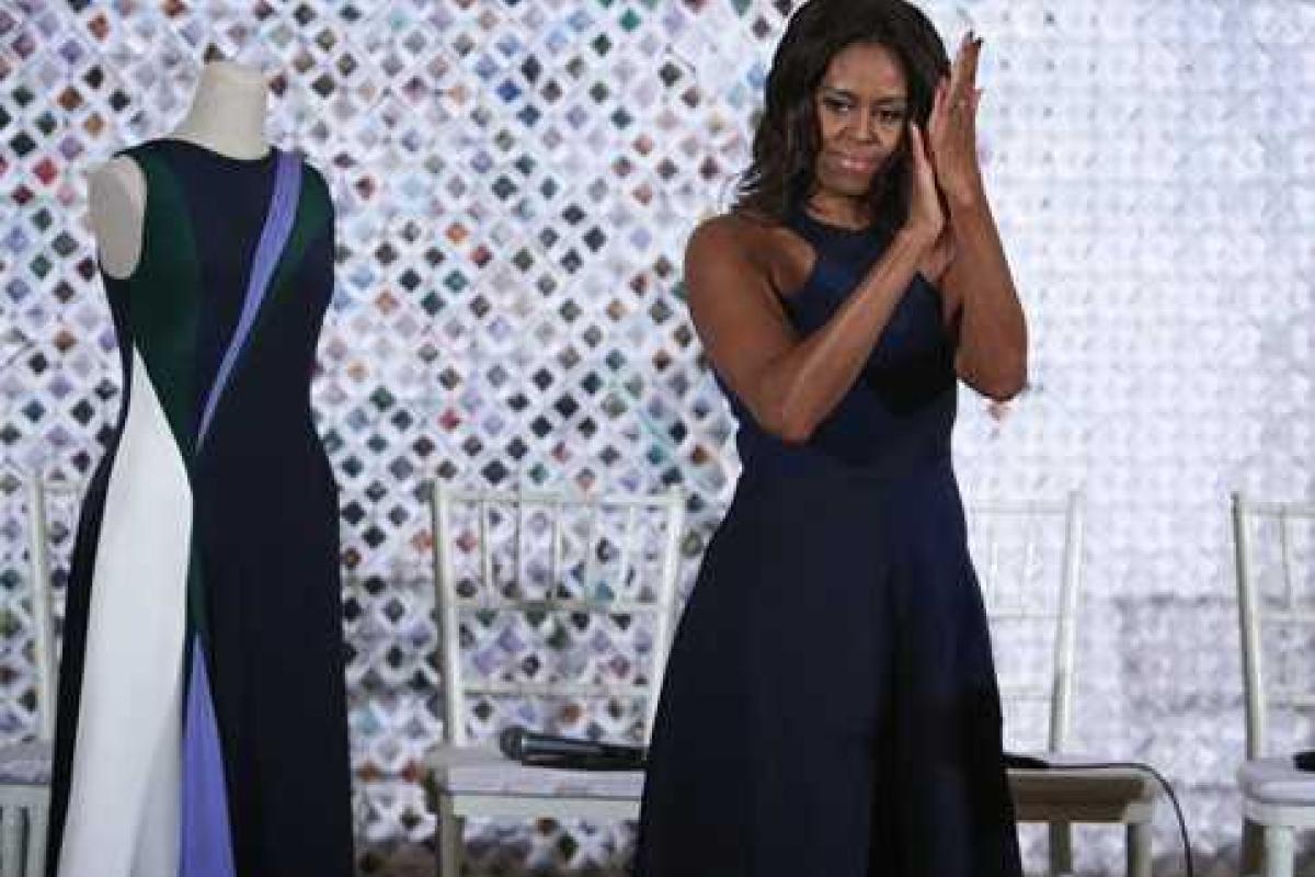 Мишель Обама признала талант украинского дизайнера Мишель Обама признала талант украинского дизайнера