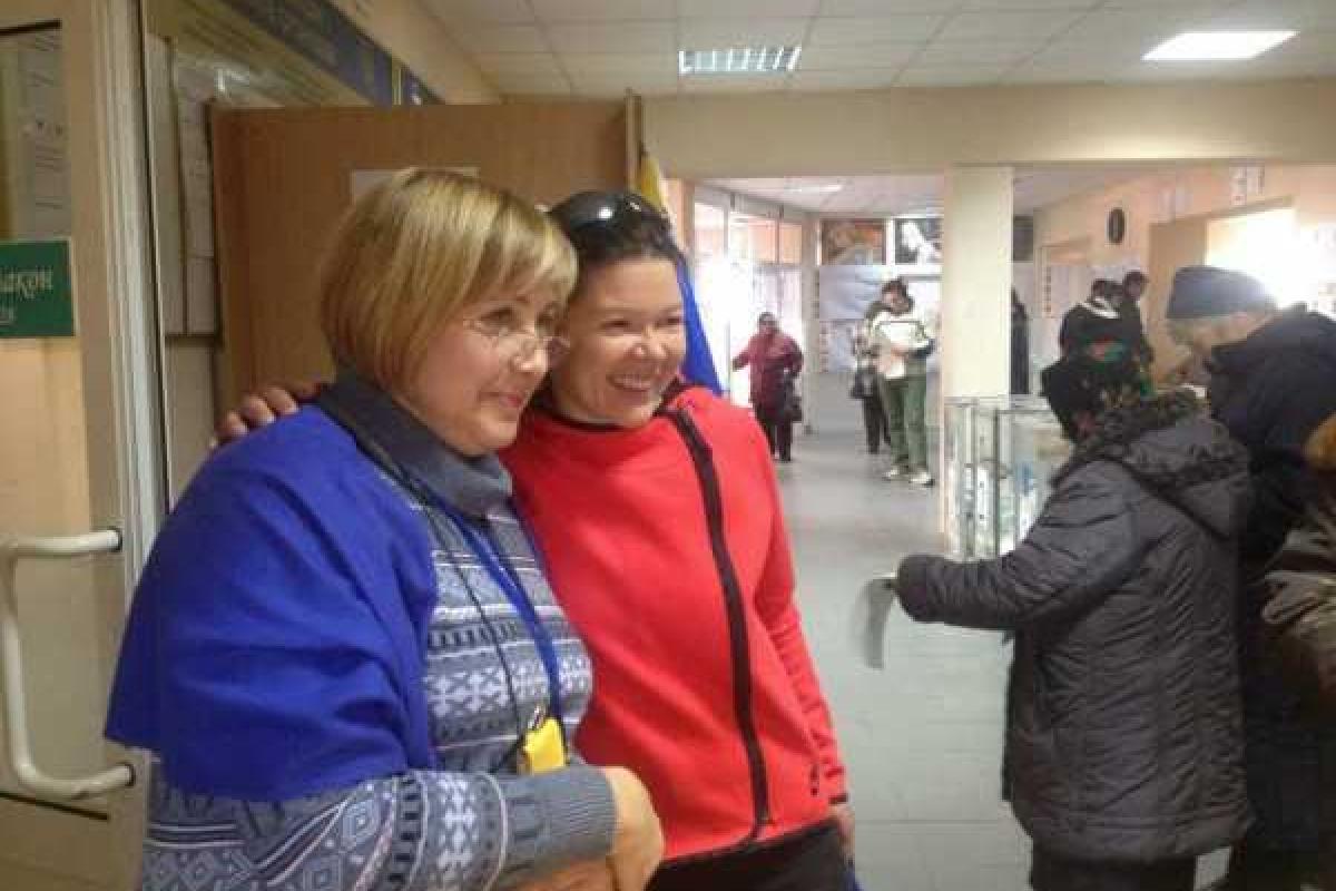 Руслана Лыжичко "отчиталась" о голосовании на выборах Руслана Лыжичко "отчиталась" о голосовании на выборах