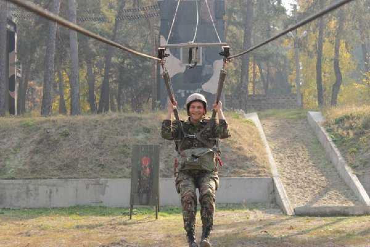 Будущие бойцы спецподразделений Нацгвардии прошли обучение в особых условиях