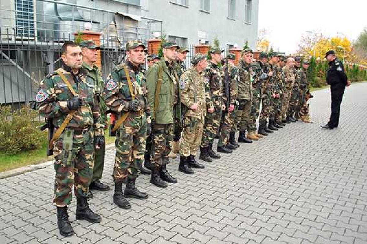 Бойцы спецроты милиции "Богдан" отправились на Восток Украины Бойцы спецроты милиции "Богдан" отправились на Восток Украины