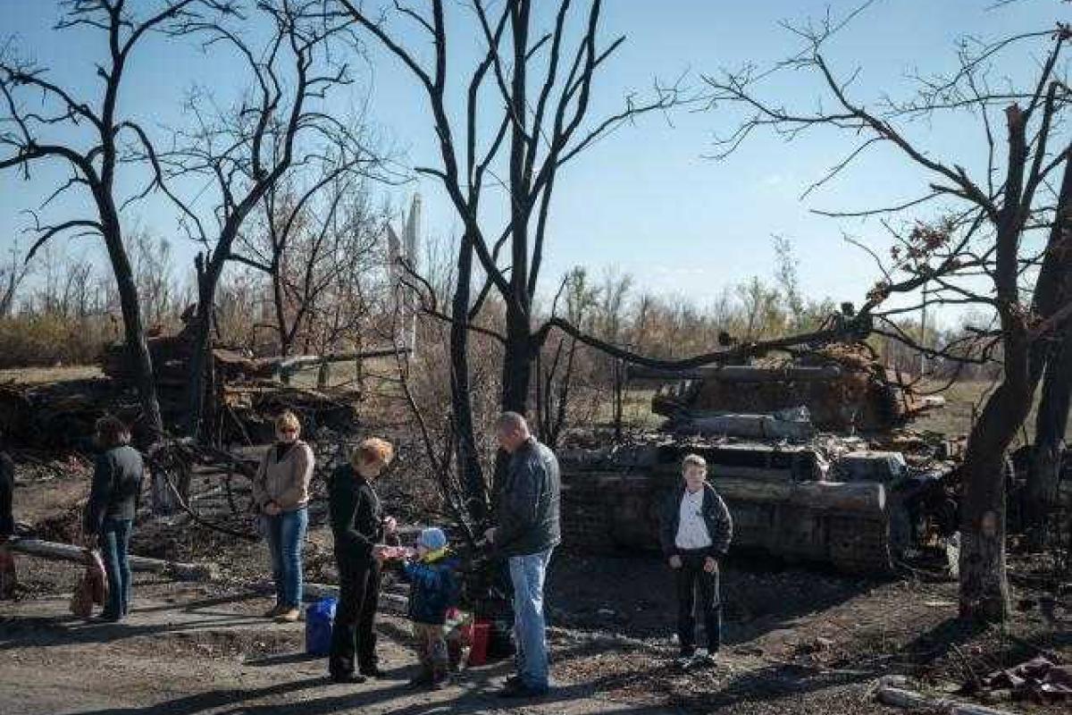 Жизнь Луганска во время войны Жизнь Луганска во время войны