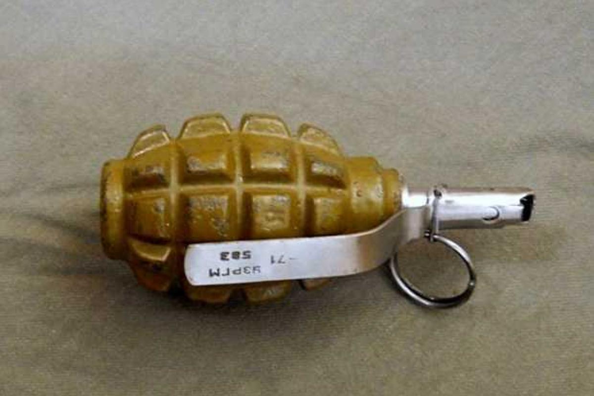 Пьяный дебошир, играясь с гранатой, чуть не отправил на тот свет свою семью