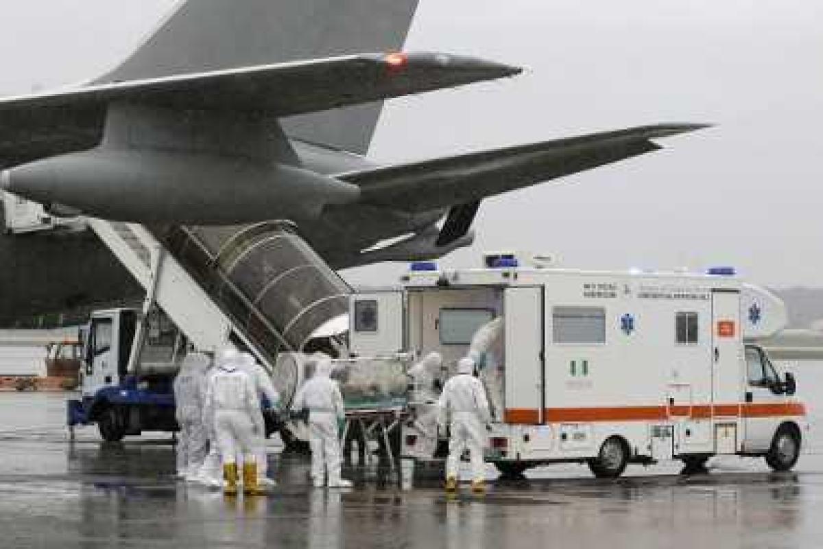 Спецгоспиталь для борьбы с вирусом Эбола полетит в Гвинею из России Спецгоспиталь для борьбы с вирусом Эбола полетит в Гвинею из России