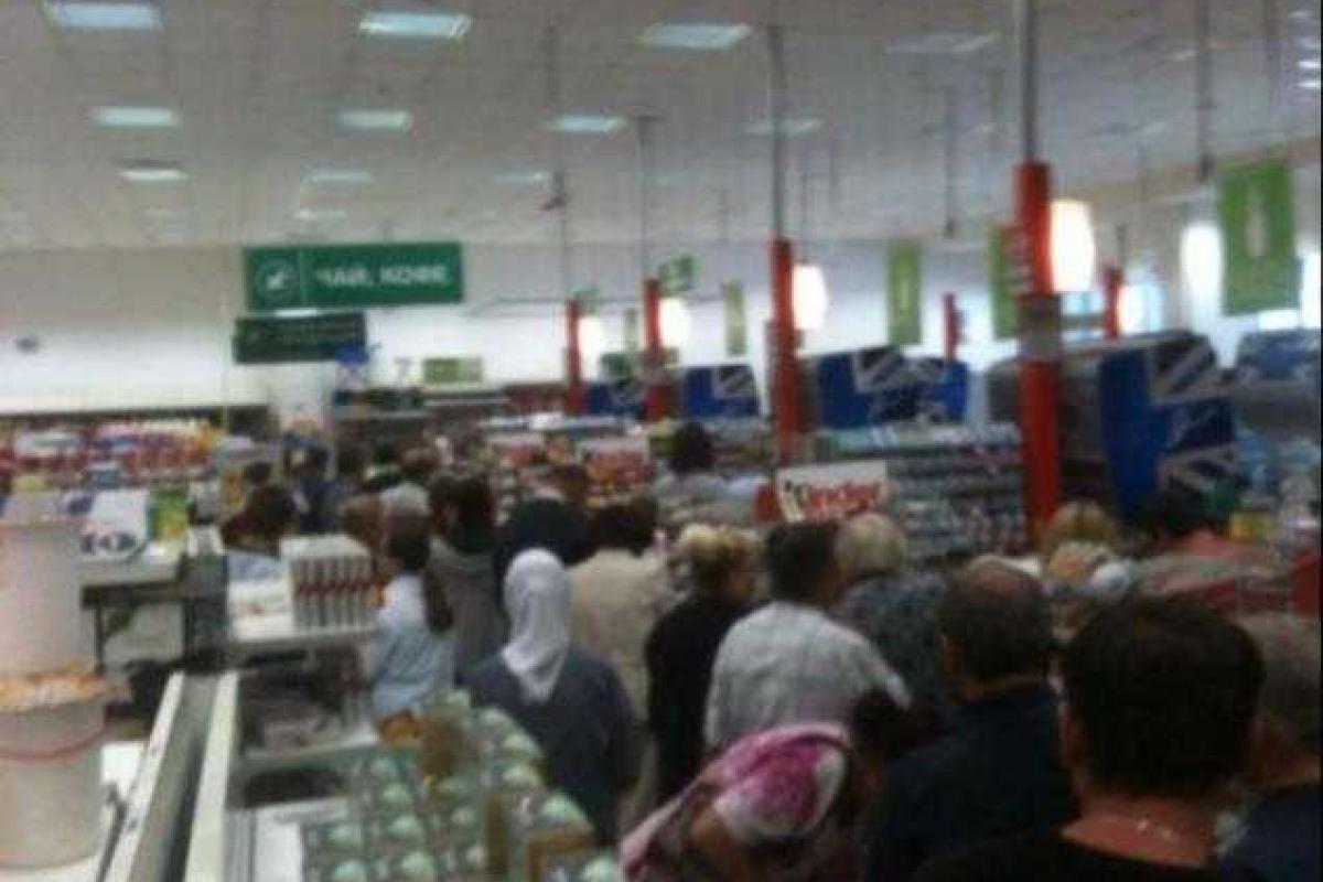 В Донецких супермаркетах прекратили работать POS-терминалы В Донецких супермаркетах прекратили работать POS-терминалы