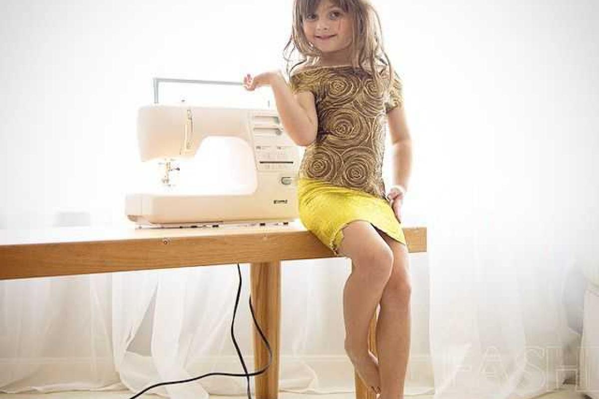 4-летняя девочка создает одежду в сотрудничестве с американским модным брендом 4-летняя девочка создает одежду в сотрудничестве с американским модным брендом