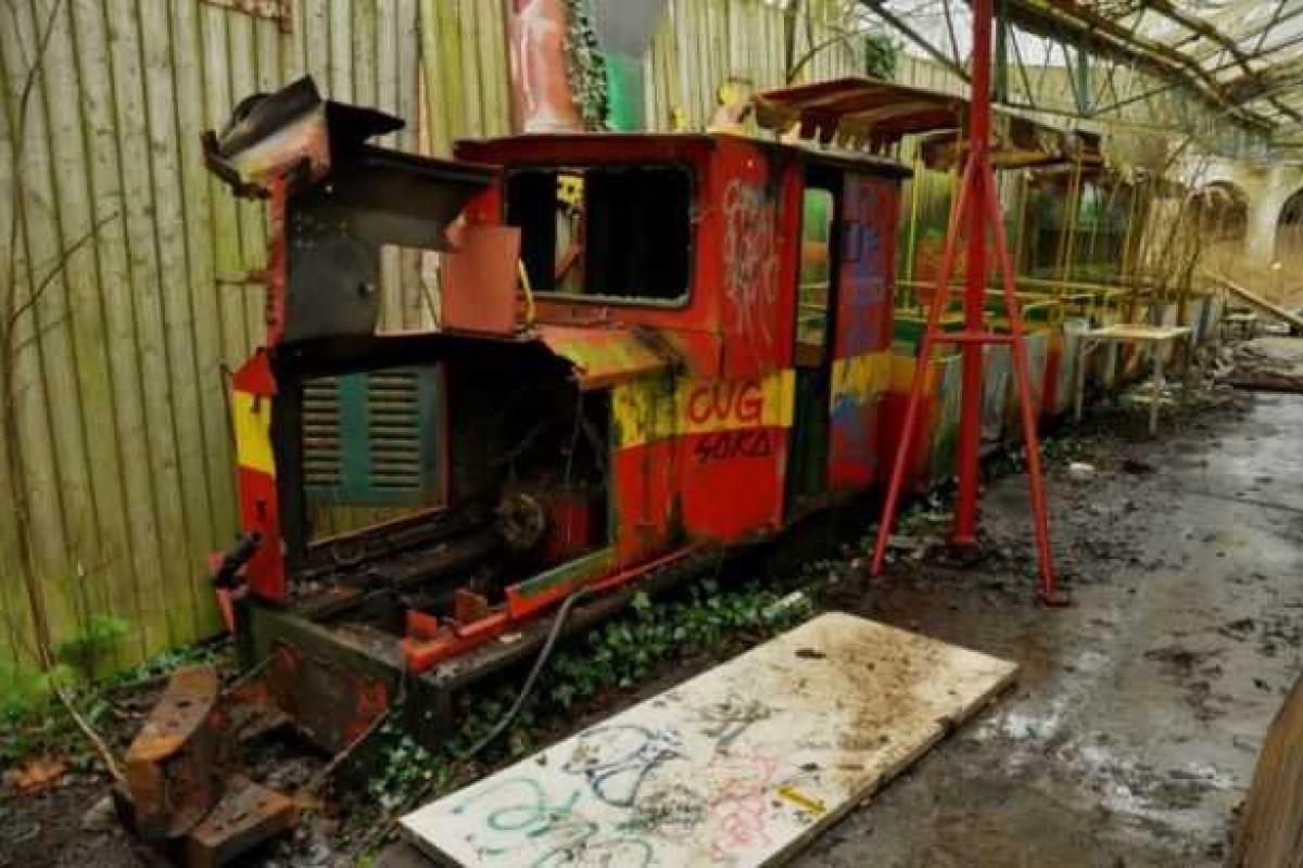 Путешествие по заброшенному парку развлечений в Бельгии Путешествие по заброшенному парку развлечений в Бельгии