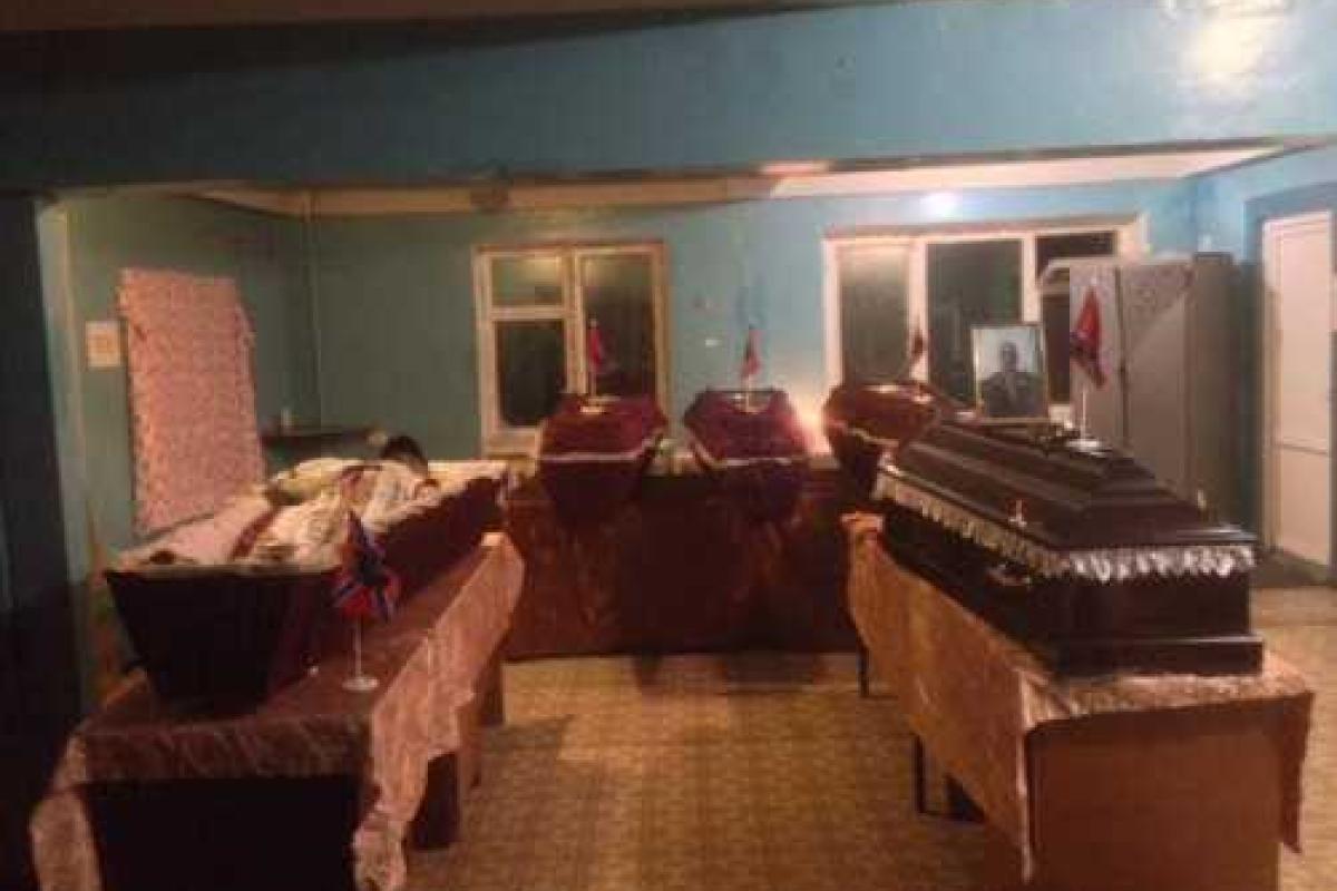 В Луганске простились с боевиками из отряда "Бэтмена"
