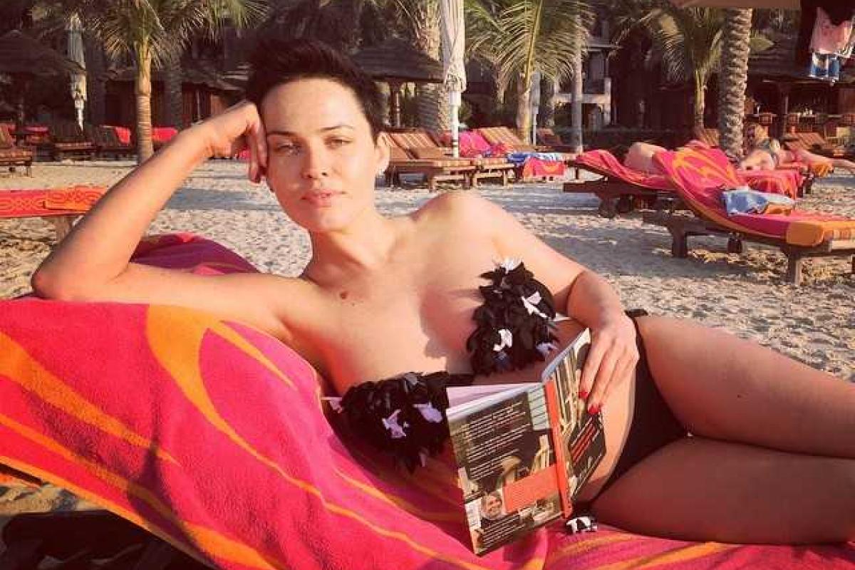 Даша Астафьева нежится в Дубаи Даша Астафьева нежится в Дубаи