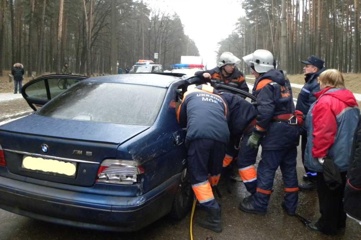В первый день нового года в Чернигове произошло ДТП со смертельным исходом