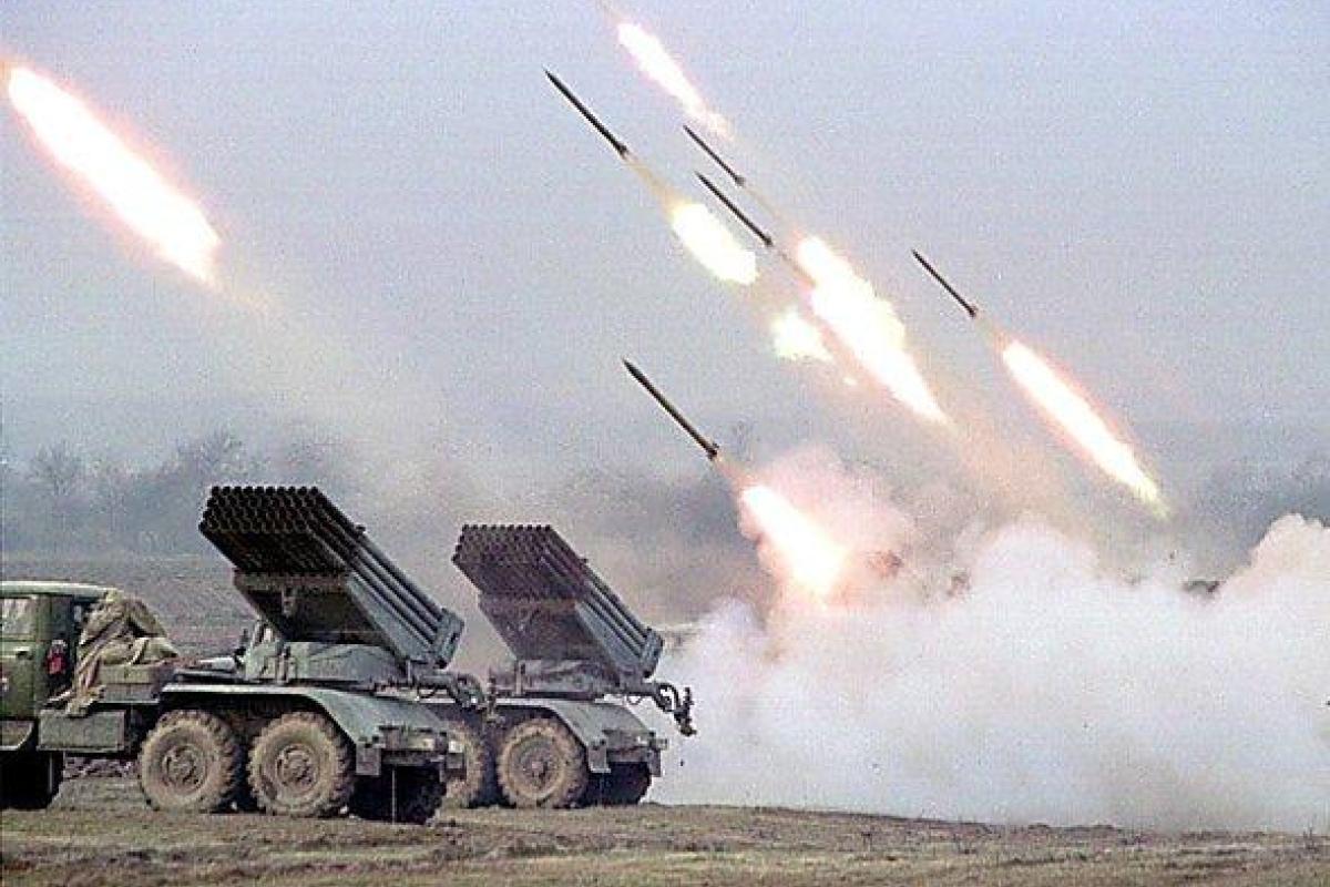 Дремовские боевики продолжают посыпать "градом" украинские территории Дремовские боевики продолжают посыпать "градом" украинские территории