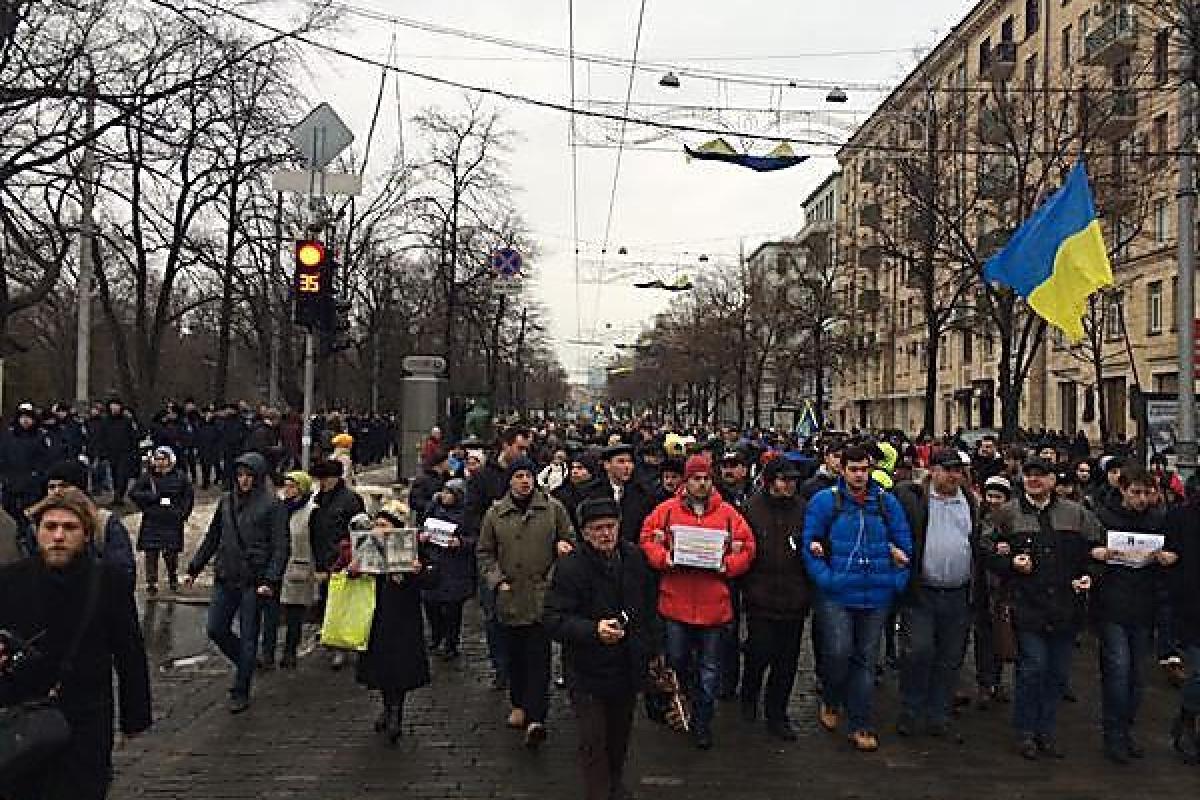 Харьков присоединился к Всеукраинскому маршу мира "Я - Волноваха" Харьков присоединился к Всеукраинскому маршу мира "Я - Волноваха"