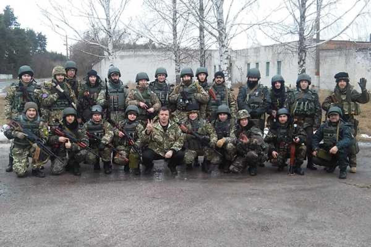Бойцы батальона "Донбасс" отправились в зону АТО Бойцы батальона "Донбасс" отправились в зону АТО
