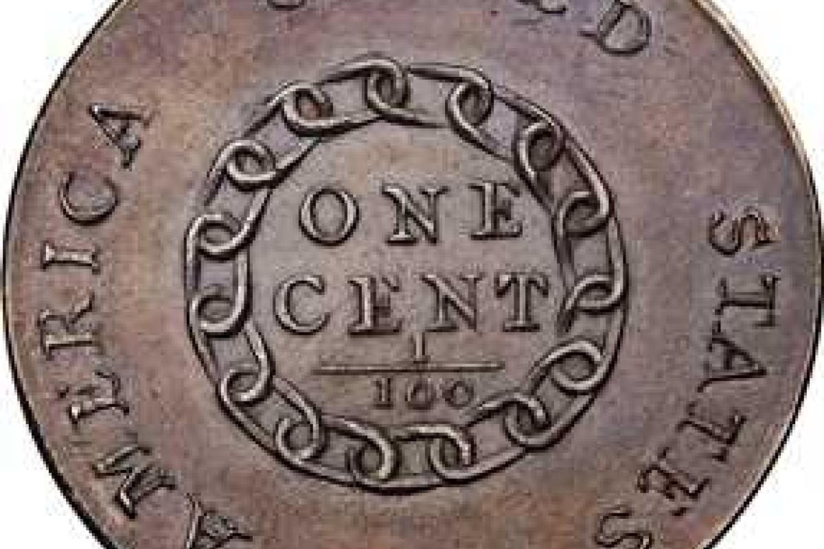 Более 2 млн долларов заплатили на аукционе за монету достоинством в один цент