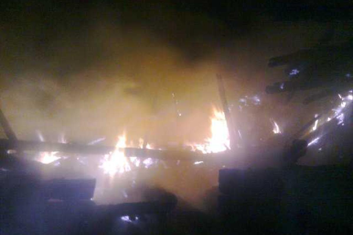 На Житомирщине при пожаре погиб 31-летний мужчина