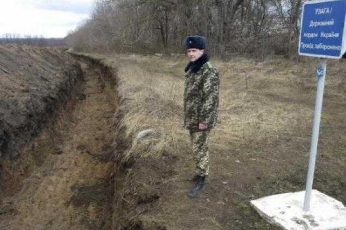 Госпогранслужба: продолжается обустройство украинско-российской границы