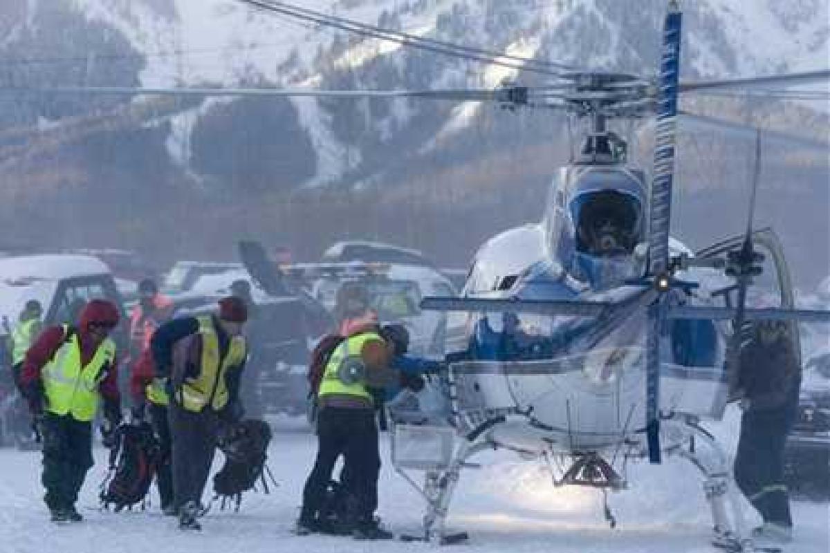 В Канадском национальном парке лавина накрыла туристов