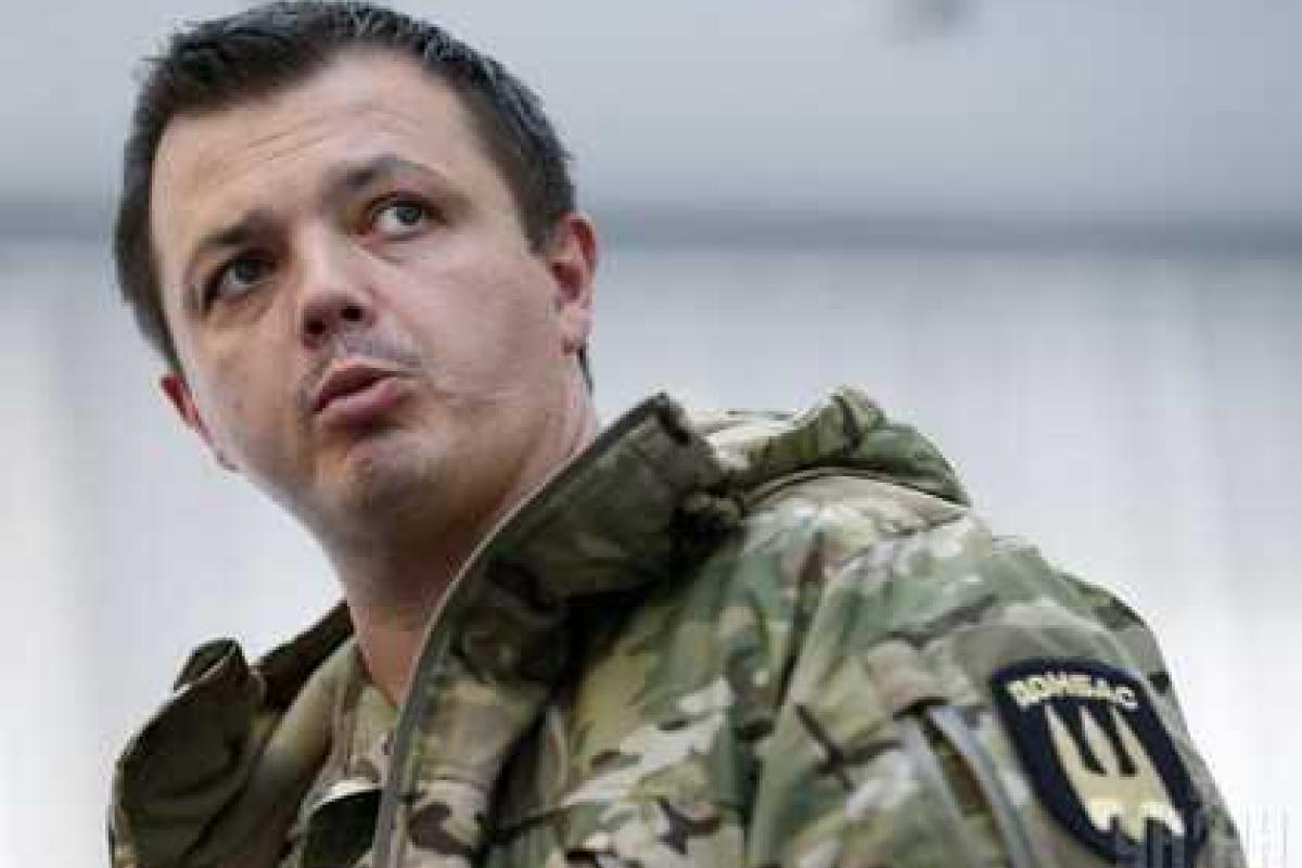 Комбат Семенченко подал в отставку, батальон проходит реформирование Комбат Семенченко подал в отставку, батальон проходит реформирование