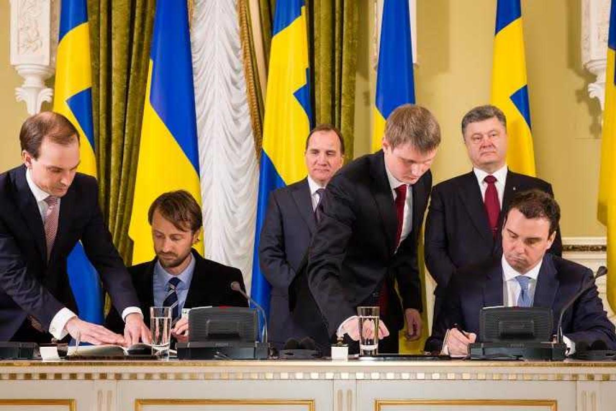Украина и Швеция подписали Соглашение о сотрудничестве в сфере развития Украина и Швеция подписали Соглашение о сотрудничестве в сфере развития