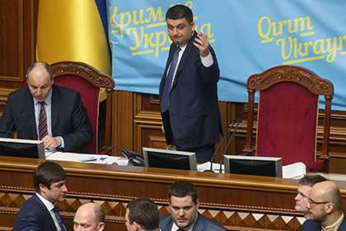 Гройсман подписал документ о введении персональных санкций против россиян