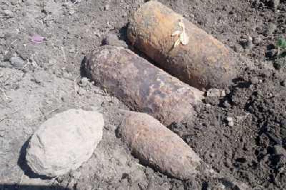 На Винничине нашли боеприпасы с давно отгремевшей войны