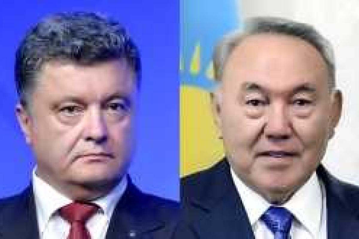 Порошенко поздравил Нурсултана Назарбаева с победой на президентских выборах Порошенко поздравил Нурсултана Назарбаева с победой на президентских выборах