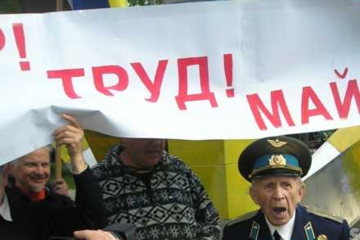 Харьковская маевка закончилась небольшими стычками